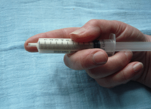colostrum syringe