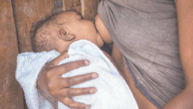 Baby breastfeeding reducing hunger as a cause of fussiness